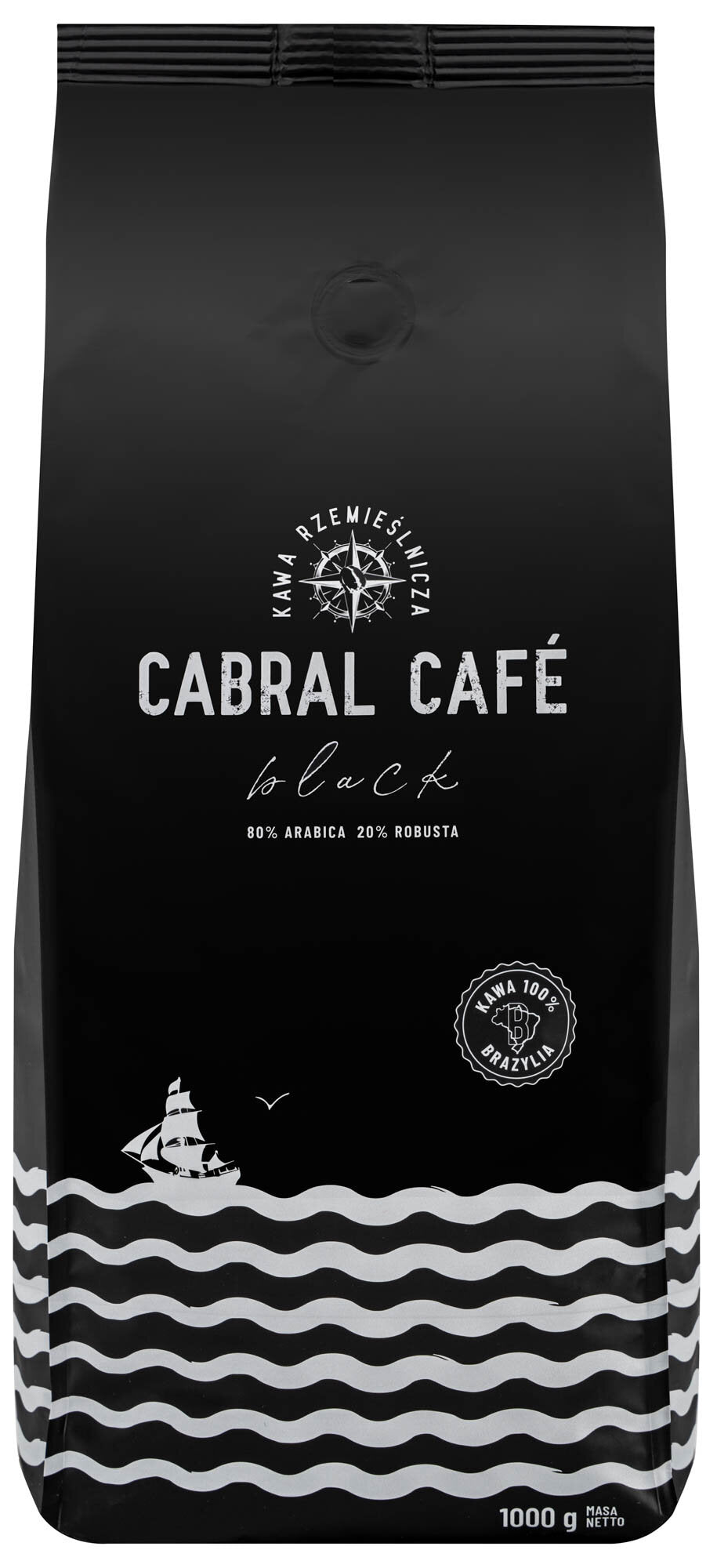 CABRAL CAFE Black Coffee Beans (Craft) 1 kg