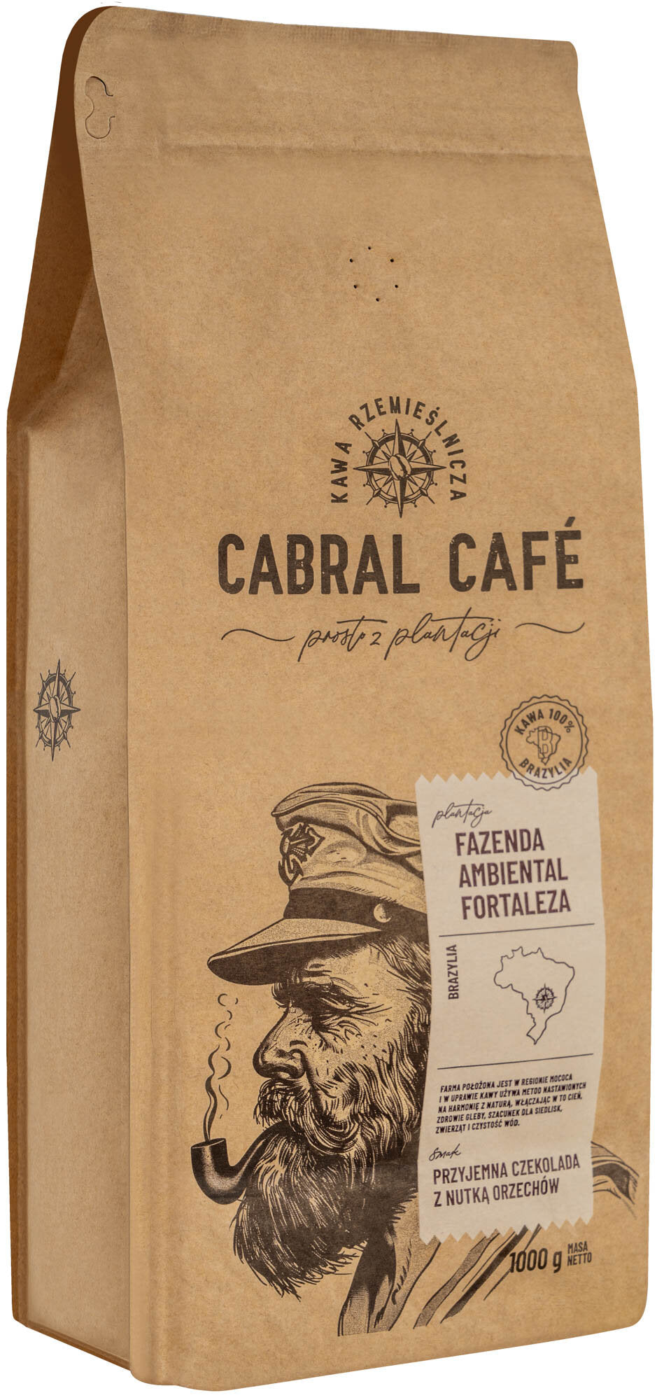 CABRAL CAFE Fazenda Ambiental Fortaleza (Artisanal) Coffee Beans 1 kg