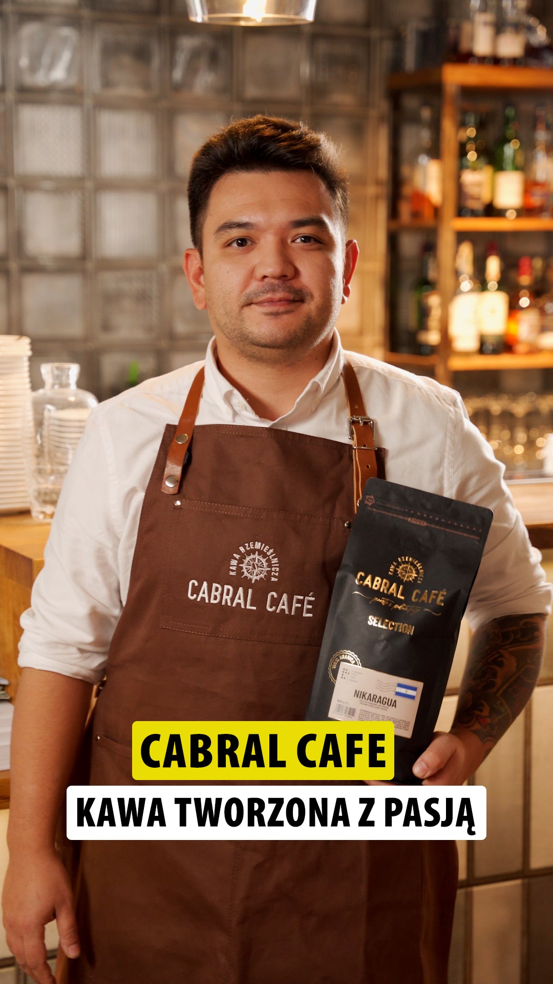 Coffee beans CABRAL CAFE Selection Nicaragua 1 kg