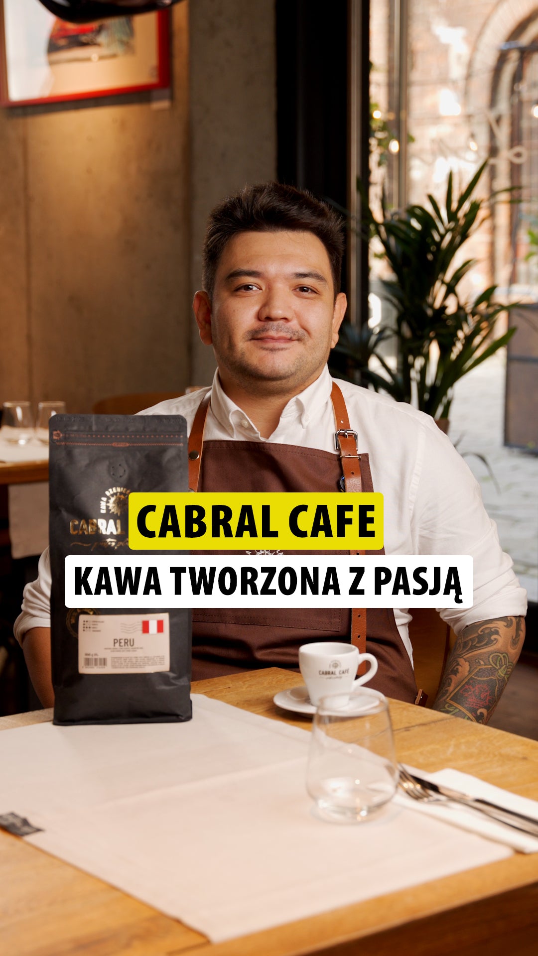 CABRAL CAFE Selection Peru coffee beans 1 kg