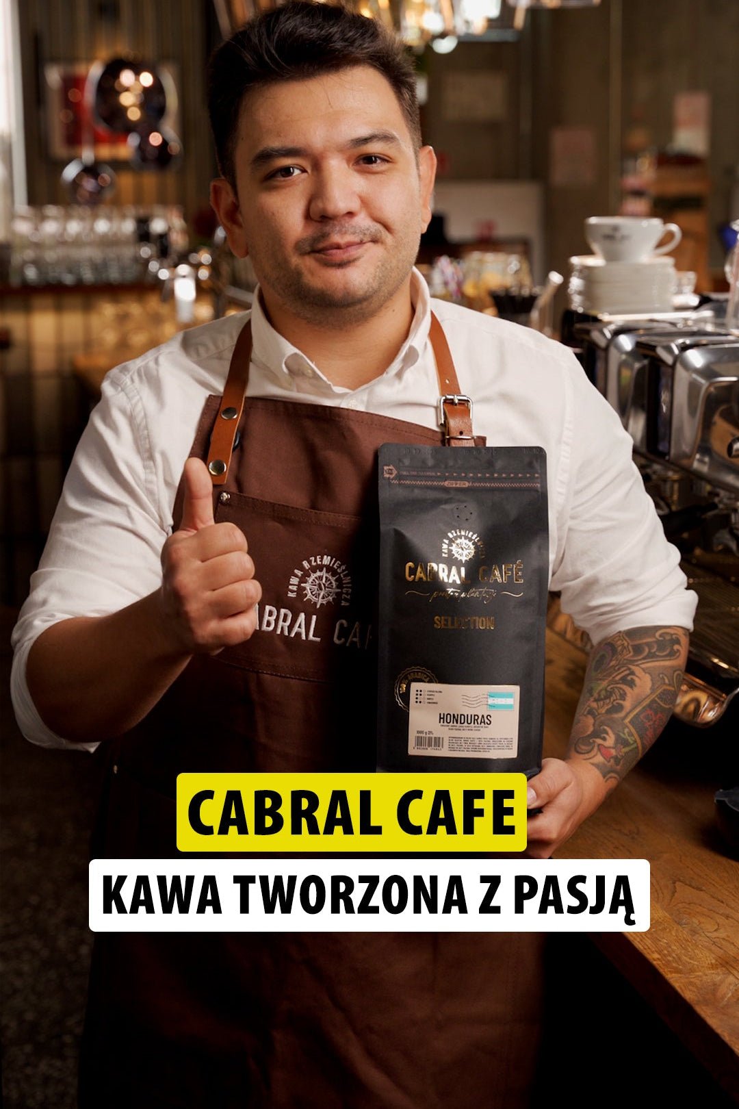 Kawa ziarnista CABRAL CAFE Selection Honduras 2 x 1 kg
