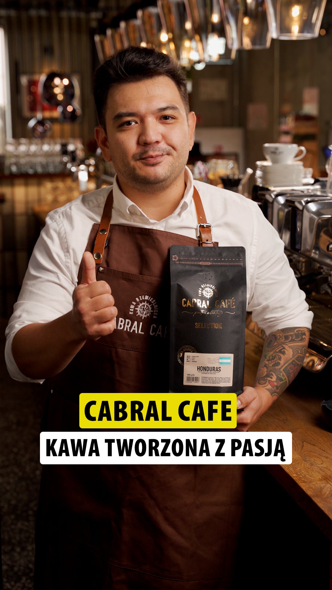 Coffee beans CABRAL CAFE Selection Honduras 1 kg