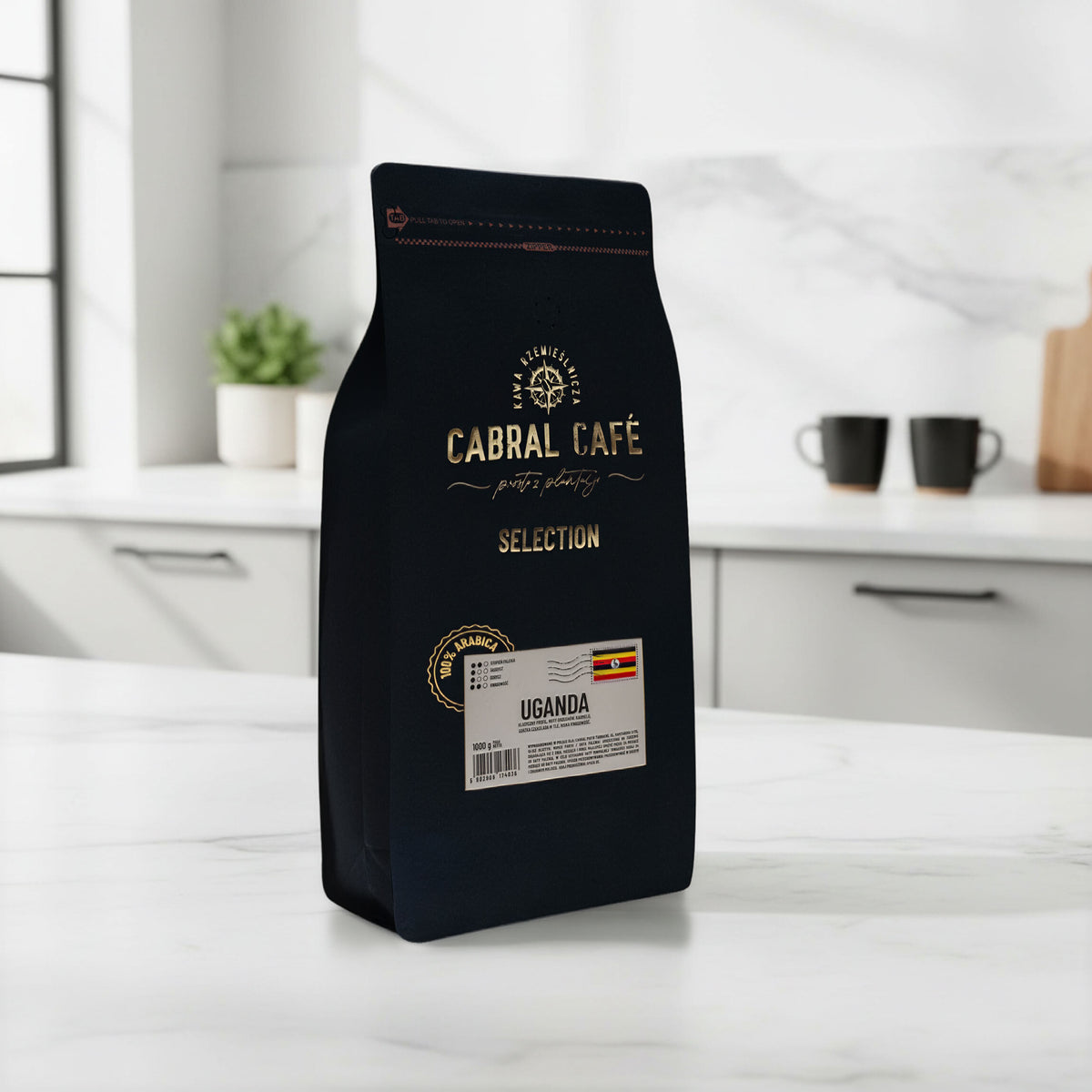 Kawa ziarnista CABRAL CAFE Selection Uganda 3 x 1 kg