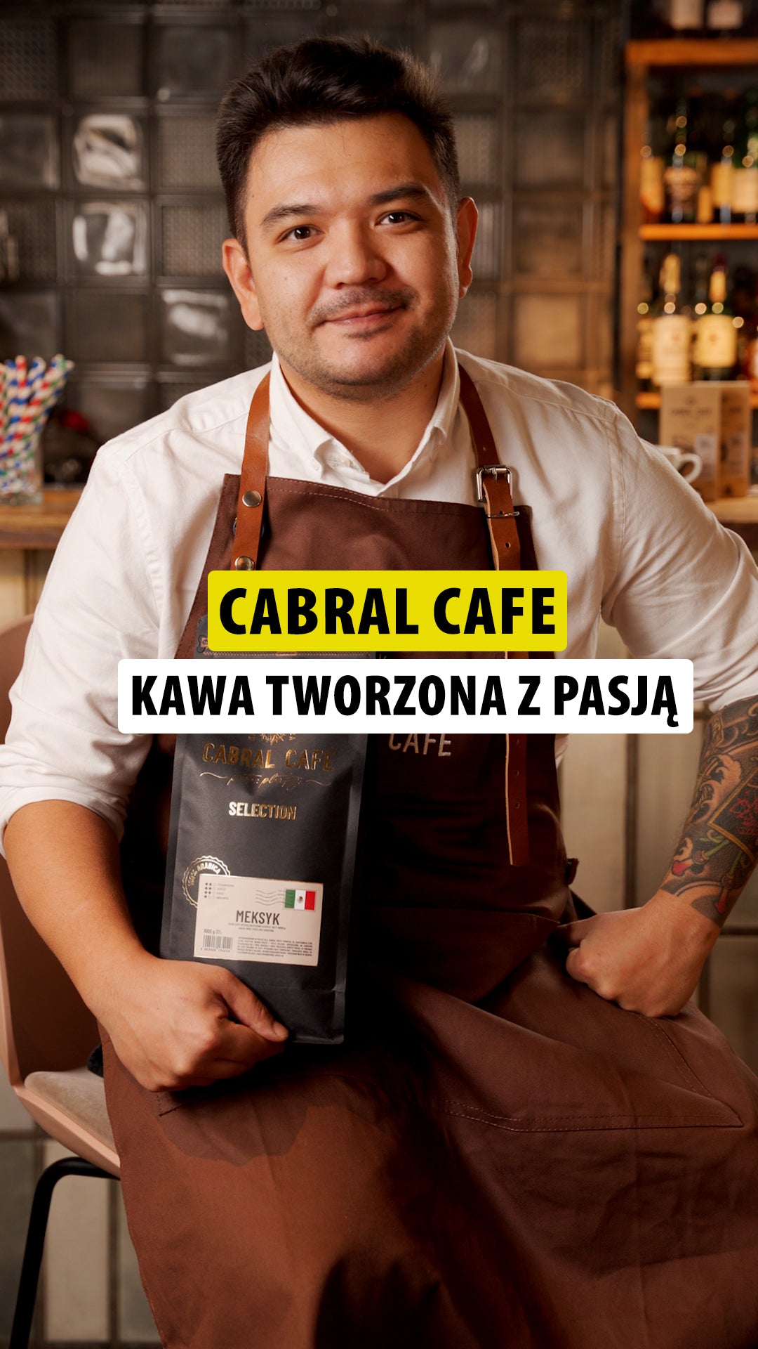 Kawa ziarnista CABRAL CAFE Selection Meksyk 1 kg