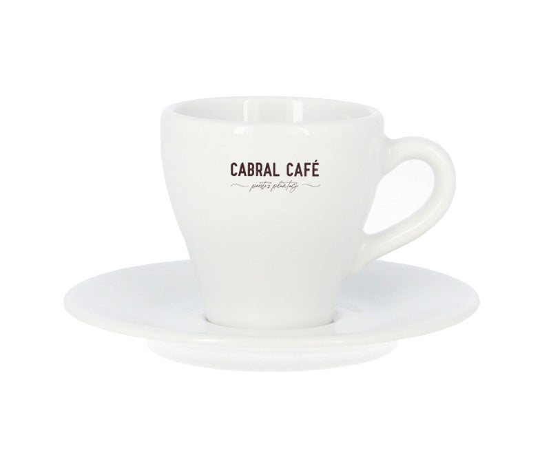 Filiżanka 70ml Cabral Cafe ze spodkiem - Espresso &  Ristretto