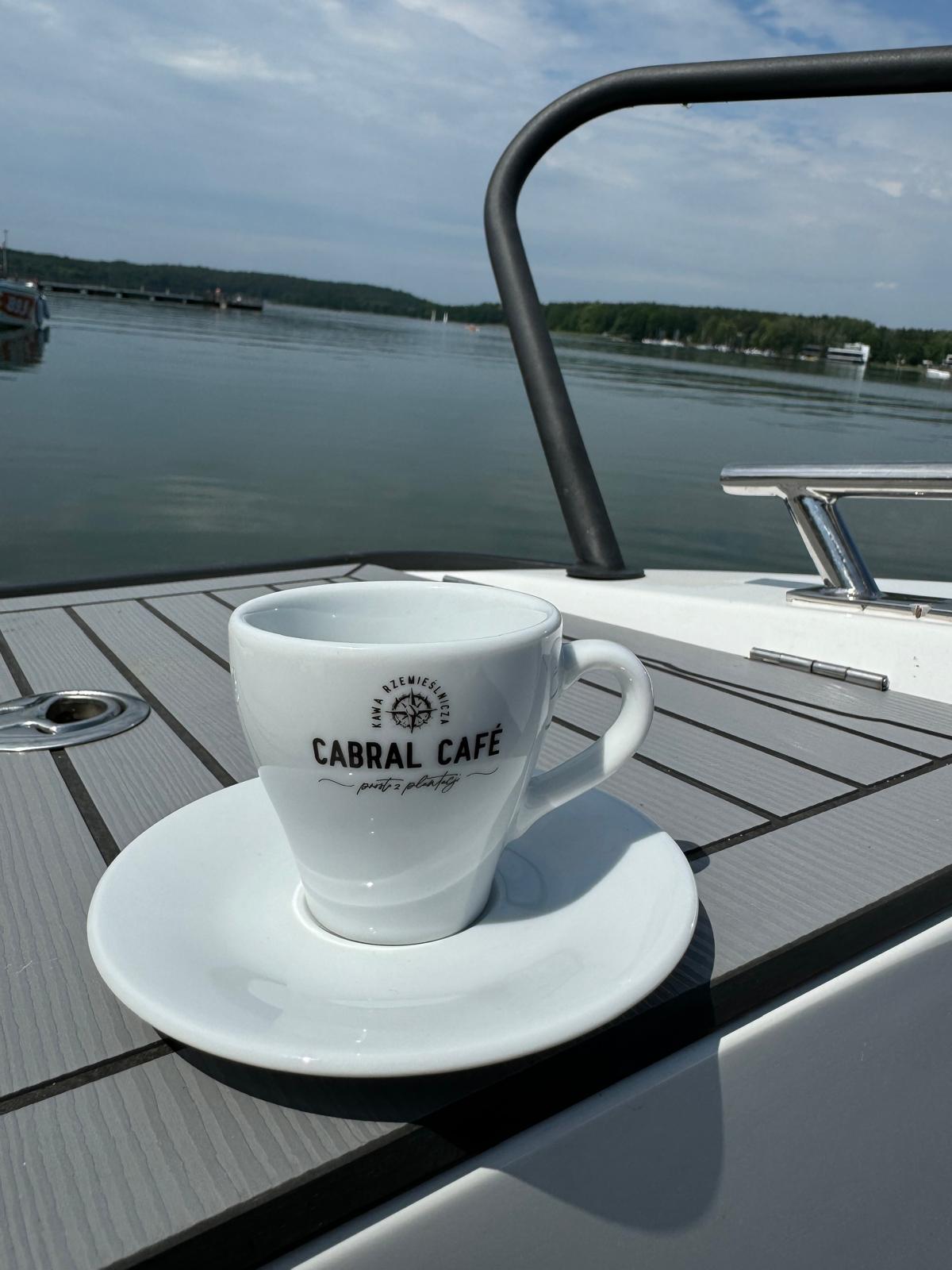 Filiżanka 70ml Cabral Cafe ze spodkiem - Espresso &  Ristretto