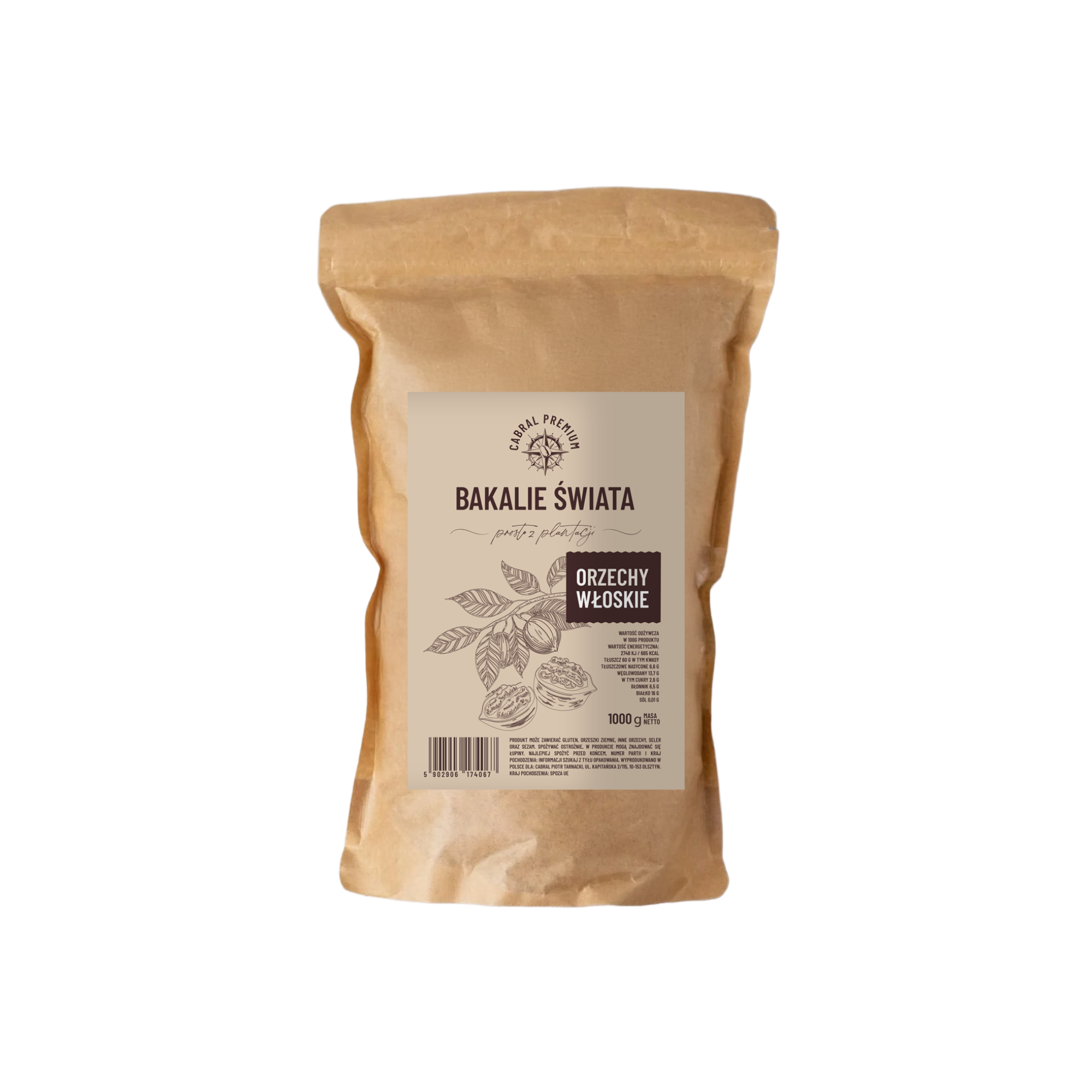 Orzechy włoskie 1 kg