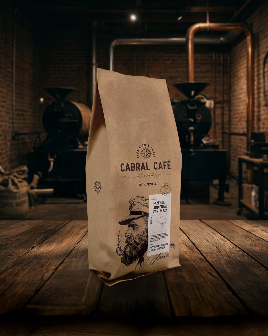 Kawa ziarnista CABRAL CAFE Fazenda Ambiental Fortaleza (Rzemieślnicza) 1 kg