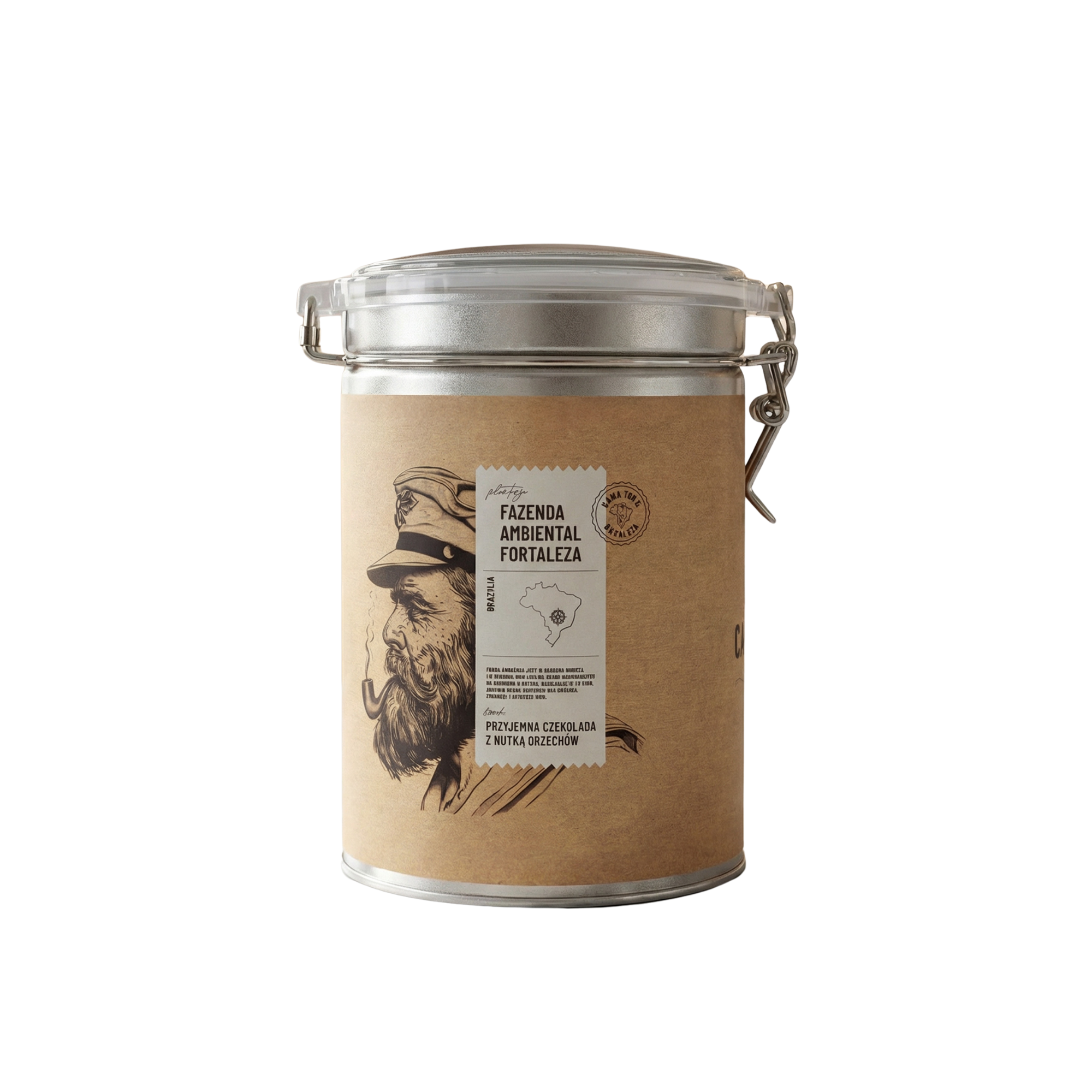 Puszka do kawy o pojemności 250 gramów