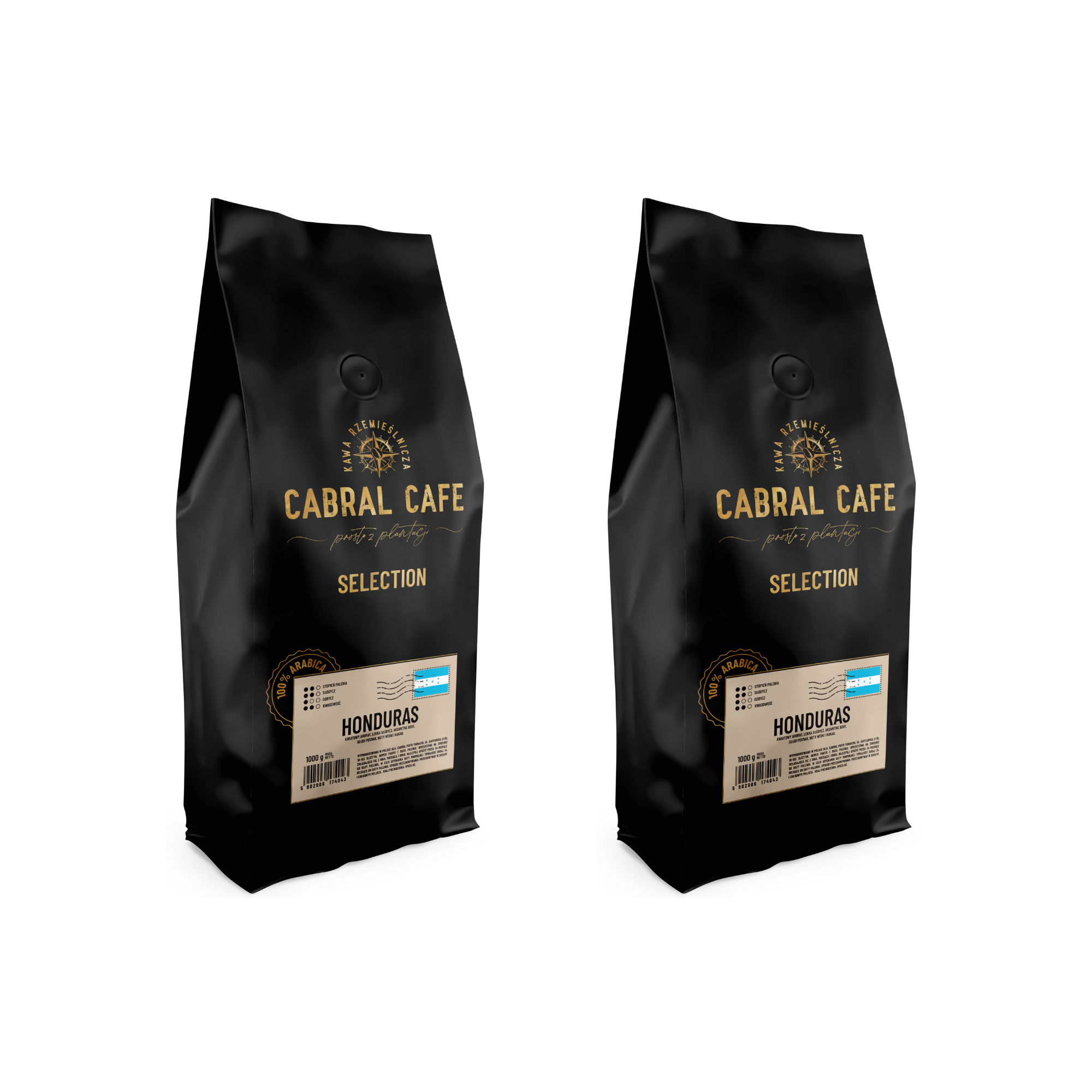 Kawa ziarnista CABRAL CAFE Selection Honduras 1 kg
