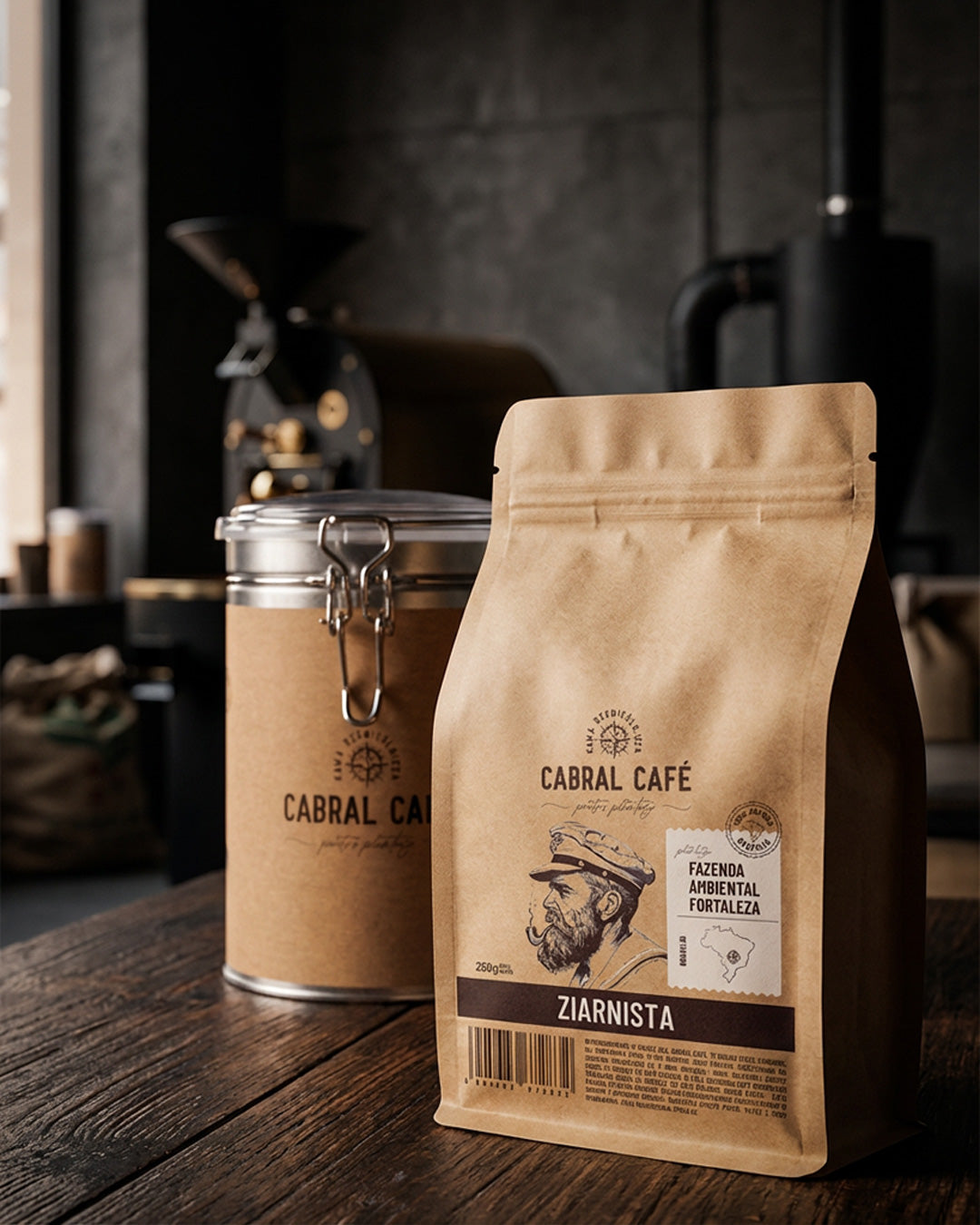 Kawa ziarnista CABRAL CAFE Fazenda Ambiental Fortaleza (Rzemieślnicza) 250 gram